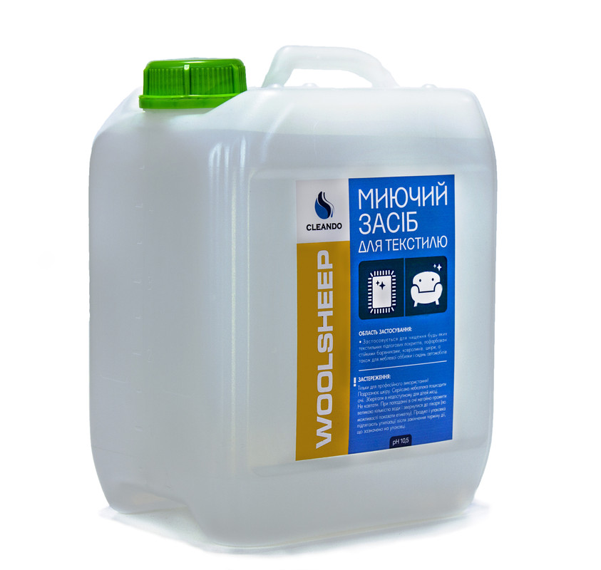 Мийний засіб для текстилю WOOLSHEEP CLEANDO (концентрат), 20 л